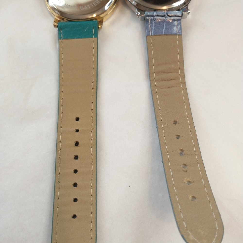 Watches 2 women's green, blue - Picture 4 of 6